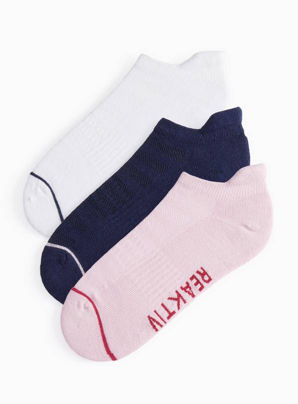 REAKTIV Sport Trainer Socks 3 Pack 4-8